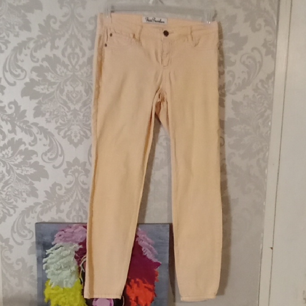 True Freedom Peach Jeggings - Picture 1 of 6